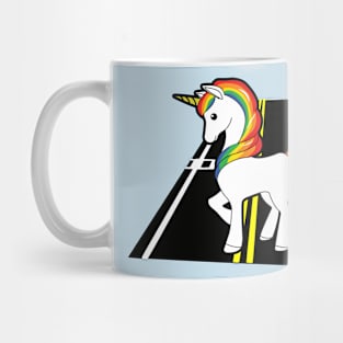 Unicorn Crossing Mug